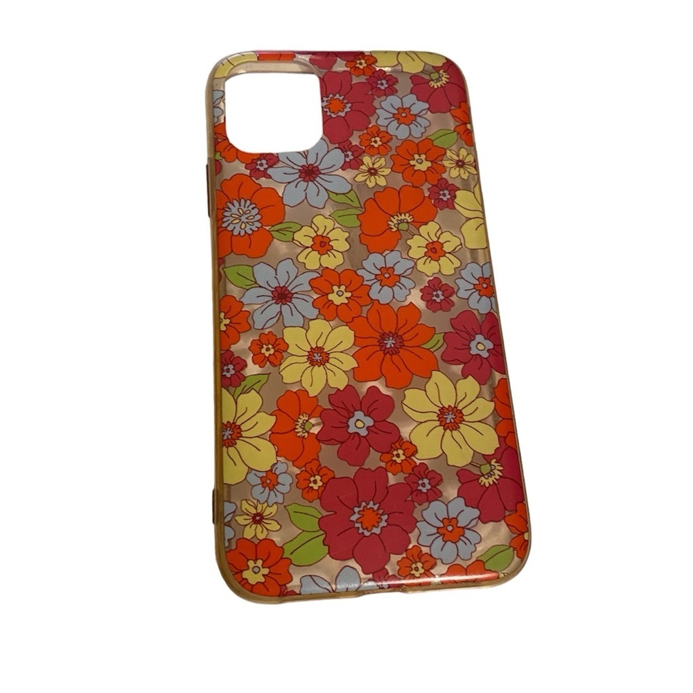 iPhone 11 Red Floral Case